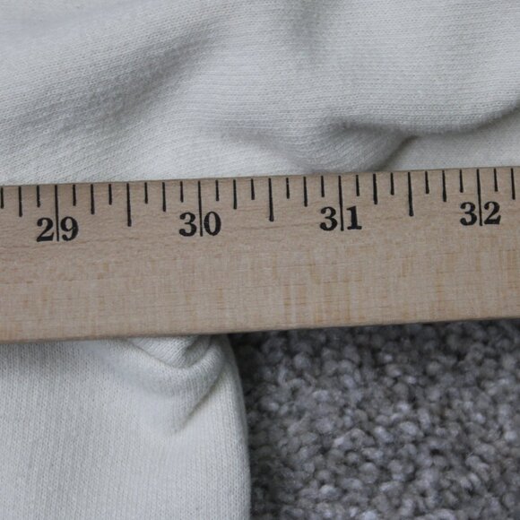 Polo Ralph Lauren Sweatshirt Mens 3XB White 1/4 Zip Sweater Pullover w/ Pockets - Picture 14 of 15